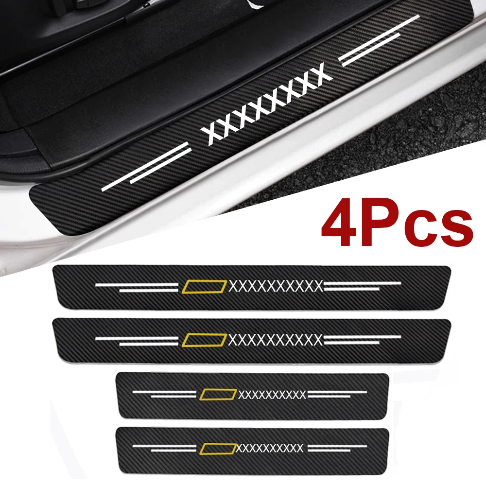 4x For Chevrolet Cruze Captiva Lacetti Aveo Niva Trax Onix Car Door Sill Protector Sticker Threshold Stickers Decal Anti-Scratch
4x For Chevrolet Cruze Captiva Lacetti Aveo Niva Trax Onix Car Door Sill Protector Sticker Threshold Stickers Decal Anti-Scratch