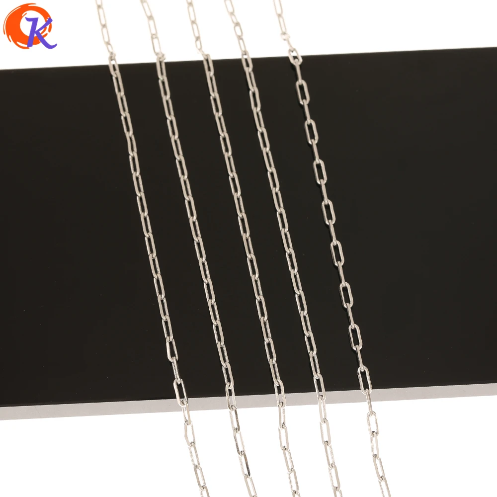 Cordial Design 5M/Lot Genuine Platinum Plating/Hand Made/Bracelet Accessories/Smooth Chain/Earring Findings/DIY Necklace Making
Cordial Design 5M/Lot Genuine Platinum Plating/Hand Made/Bracelet Accessories/Smooth Chain/Earring Findings/DIY Necklace Making