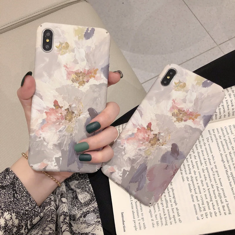 Retro Flowers Leaves Painted Phone Case For iPhone SE 2020 11 12 Pro Max XR X 8 7 Plus XS Max 6 6s Coque Slim Hard PC Back Cover
Retro Flowers Leaves Painted Phone Case For iPhone SE 2020 11 12 Pro Max XR X 8 7 Plus XS Max 6 6s Coque Slim Hard PC Back Cover