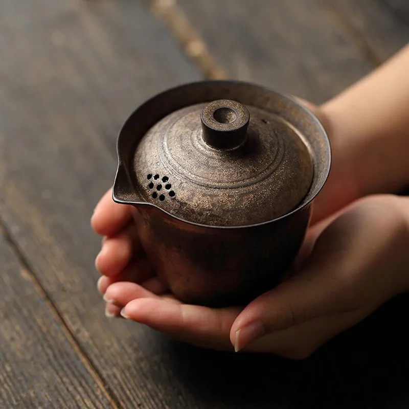 Ceramic Tea Bowl Sancai Cover Bowl Teacup with Lid Tea Maker Stoneware Hand Grab Pot Anti-scald Gaiwan Single Large Outfit
Ceramic Tea Bowl Sancai Cover Bowl Teacup with Lid Tea Maker Stoneware Hand Grab Pot Anti-scald Gaiwan Single Large Outfit