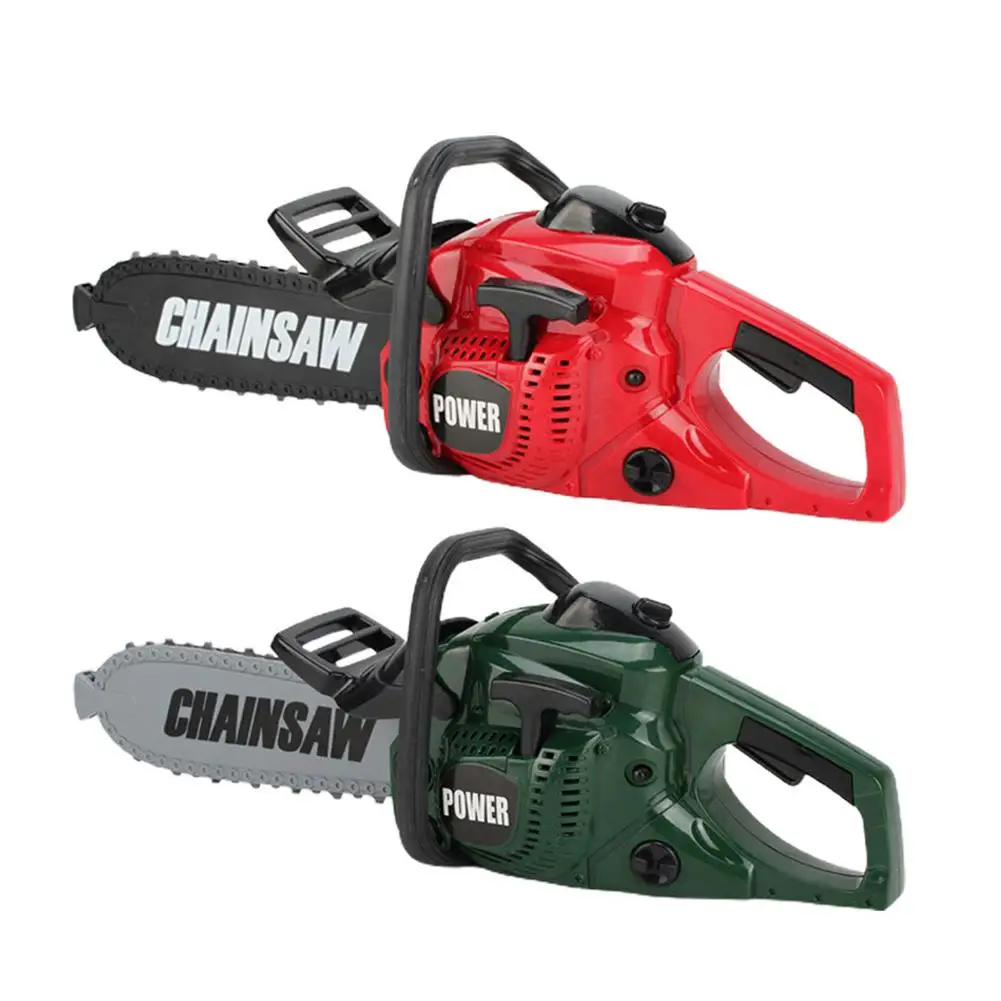 Kids Electric Chainsaw Toy Safe Realistic Sound Power Rotating House Garden Tool Pretend Play Toys For Children 
Kids Electric Chainsaw Toy Safe Realistic Sound Power Rotating House Garden Tool Pretend Play Toys For Children
