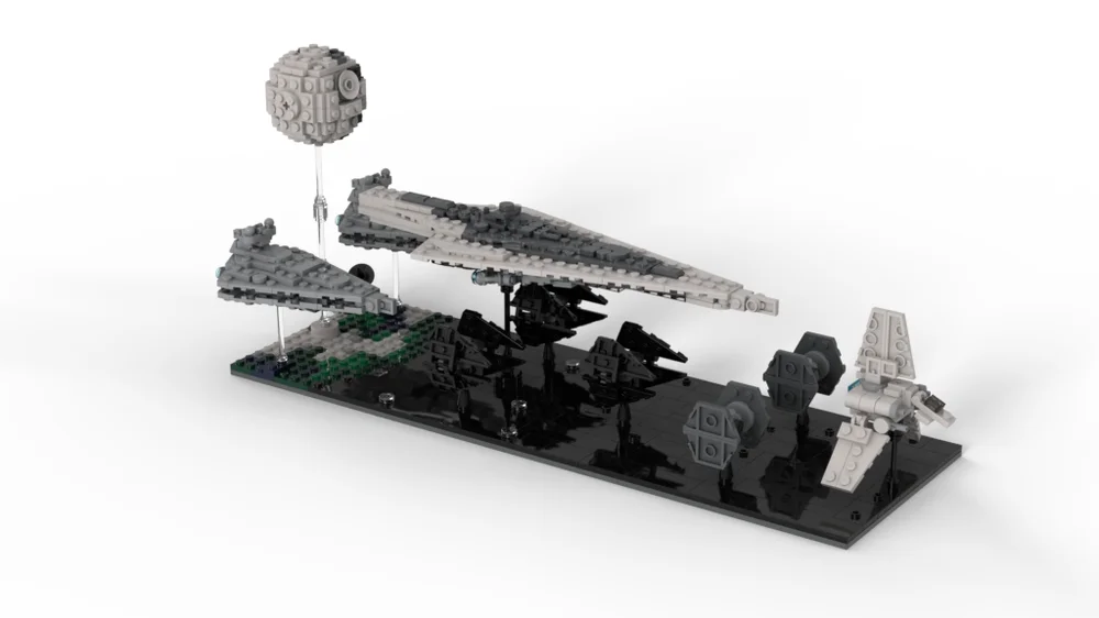 Technology small particle building block MOC imperial flying fleet DIY assembled toy gift model children's education
Technology small particle building block MOC imperial flying fleet DIY assembled toy gift model children's education