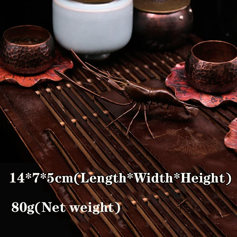 Antique Pure Copper lobster Ornament Tea Pet Copper Solid Crayfish Pen Holder Tea Table Home Office Desk Decorative Ornament
Antique Pure Copper lobster Ornament Tea Pet Copper Solid Crayfish Pen Holder Tea Table Home Office Desk Decorative Ornament