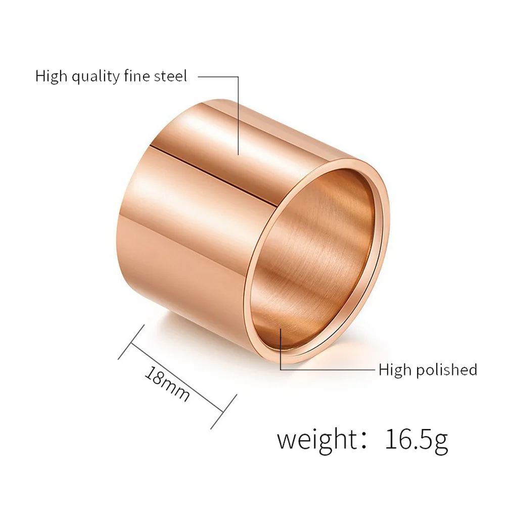 Europe and The United States Titanium Steel Smooth Cylinder Ring Fashion Ornaments Stainless Steel Ring
Europe and The United States Titanium Steel Smooth Cylinder Ring Fashion Ornaments Stainless Steel Ring