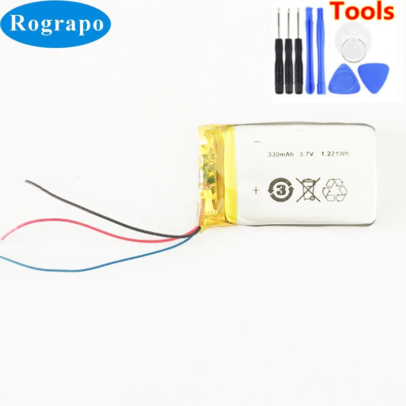 

New 320mAh A1137 616-0224 Replacement Battery For iPod Nano 1 Nano1 1st Generation Gen 1GB 2GB 4GB MP3 Accumulator 3wire+tools