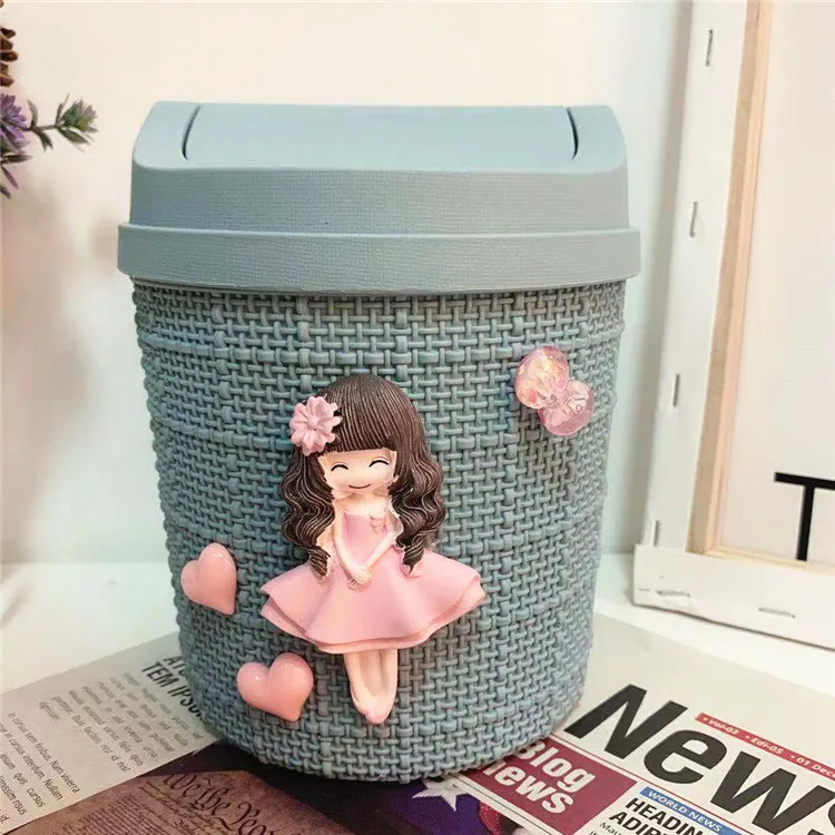 Cartoon Princess Cute Table Trash Can Plastic Storage Mini Trash Can for Car Garbage Bin Office Waste Basket Garbage Can Dustbin
Cartoon Princess Cute Table Trash Can Plastic Storage Mini Trash Can for Car Garbage Bin Office Waste Basket Garbage Can Dustbin