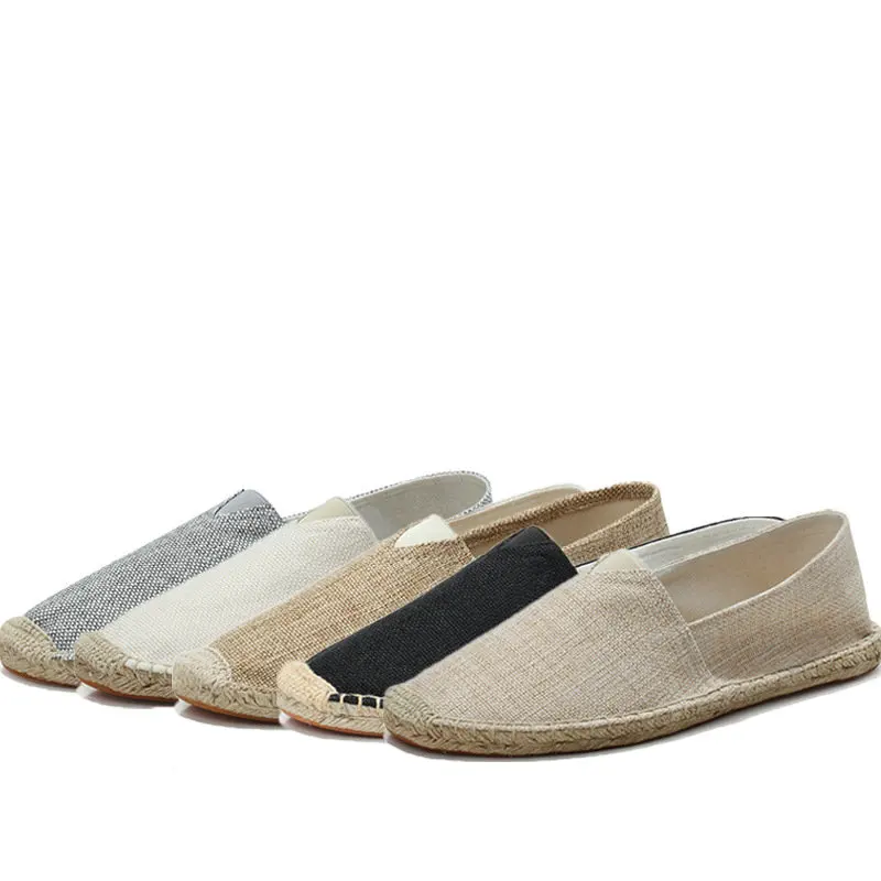 Men's Linen Canvas Shoes Large Size Casual Breathable Affordable Handmade Flat Soled Hemp Soled Shoes Fashion Driving Shoes
Men's Linen Canvas Shoes Large Size Casual Breathable Affordable Handmade Flat Soled Hemp Soled Shoes Fashion Driving Shoes