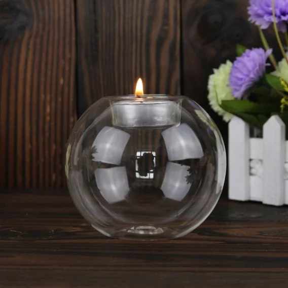 Europe Style Glass Candle Holder Wedding Candlestick Fine Transparent Crystal Glass Round Hollow Candlestick Dining Home Decor
Europe Style Glass Candle Holder Wedding Candlestick Fine Transparent Crystal Glass Round Hollow Candlestick Dining Home Decor