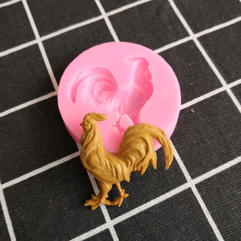 Chicken silicone fondant mold Rooster chocolate fudge clay resin mouldS Sugarcraft Flower Cake decorating tool
Chicken silicone fondant mold Rooster chocolate fudge clay resin mouldS Sugarcraft Flower Cake decorating tool