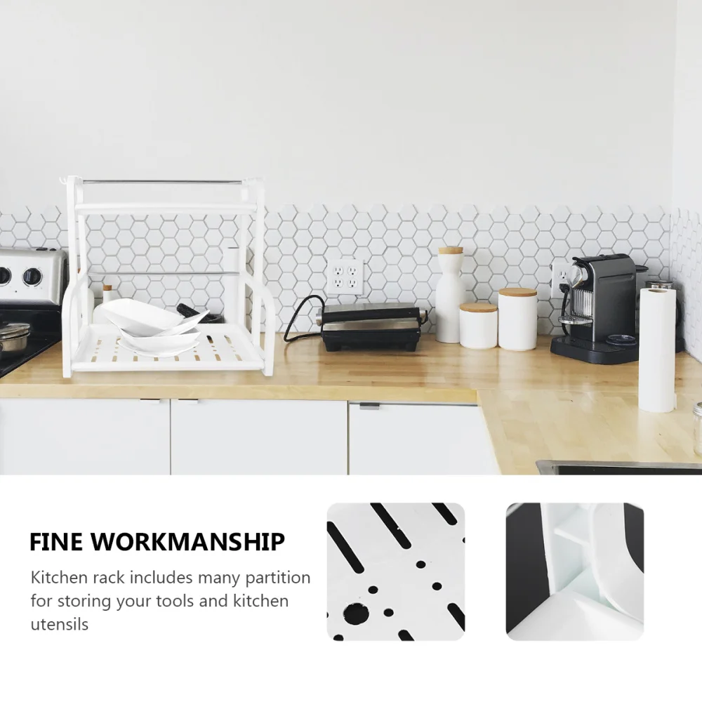 1Set Double-Layer Kitchen Seasoning Storage Rack Cooking Utensils Organizer Rack
1Set Double-Layer Kitchen Seasoning Storage Rack Cooking Utensils Organizer Rack