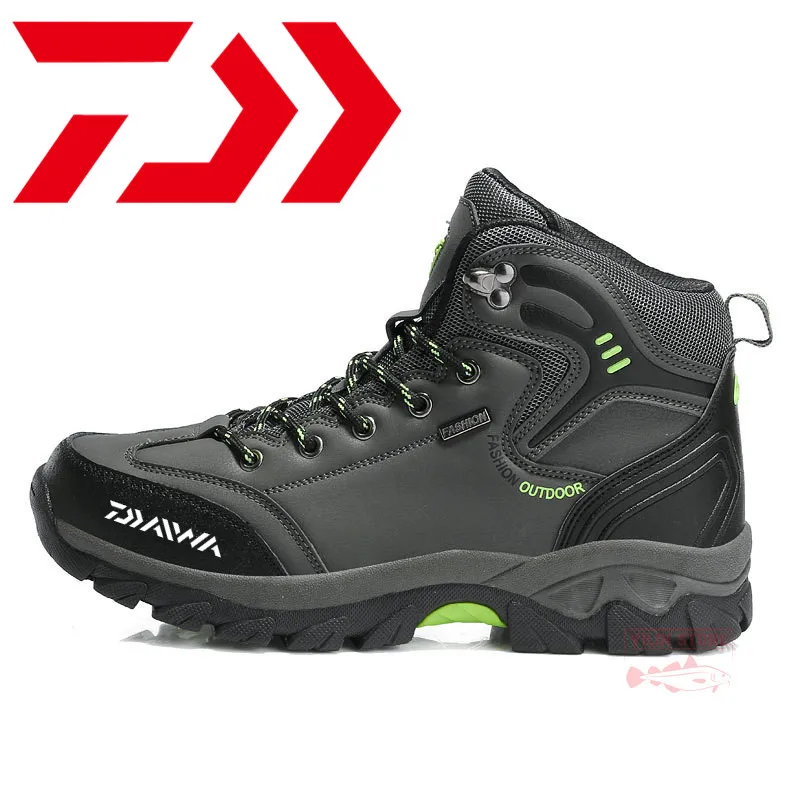 Daiwa Men's High Top Shoes Outdoor High Quality Hiking Shoes Tactical Boots Winter Army Fishing Trekking Climbing Athletic Shoes
Daiwa Men's High Top Shoes Outdoor High Quality Hiking Shoes Tactical Boots Winter Army Fishing Trekking Climbing Athletic Shoes