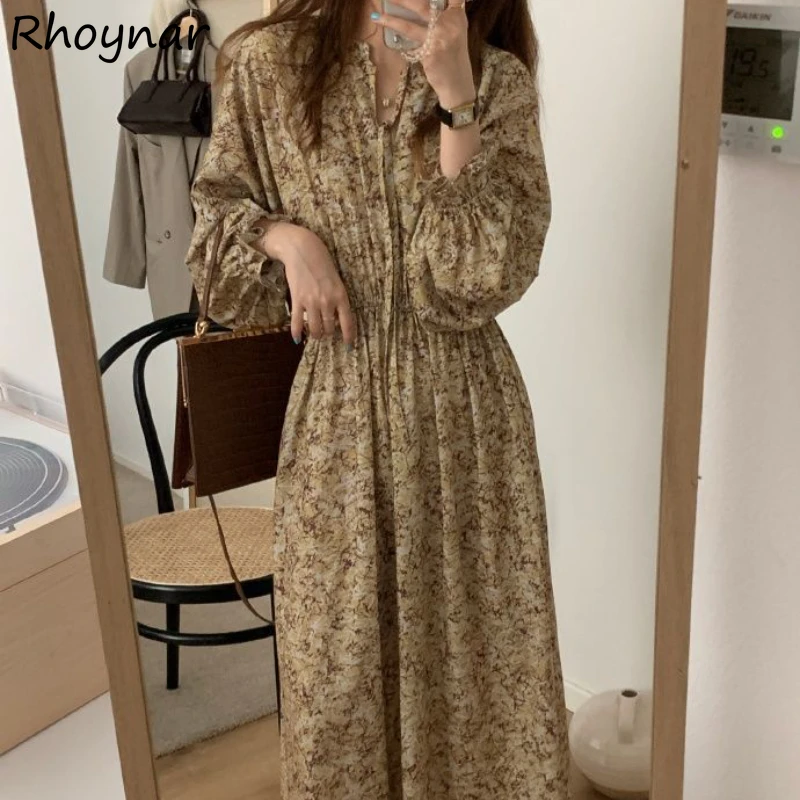 Long Sleeve Dress Women Spring Vintage New Printing Soft Elegant Ladies Casual Chic Daily Clothing Fashion Simple A-Line Ulzzang
Long Sleeve Dress Women Spring Vintage New Printing Soft Elegant Ladies Casual Chic Daily Clothing Fashion Simple A-Line Ulzzang