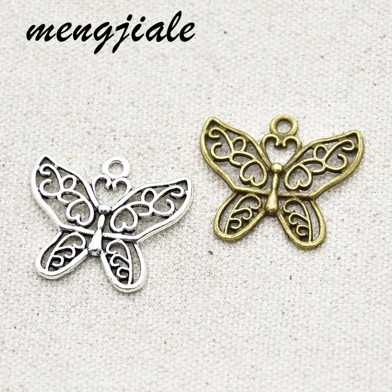 9pcs Hot Sell Vintage Metal Two Colors Butterfly Charms Pendant For DIY Handmade Jewelry Accessorie
9pcs Hot Sell Vintage Metal Two Colors Butterfly Charms Pendant For DIY Handmade Jewelry Accessorie