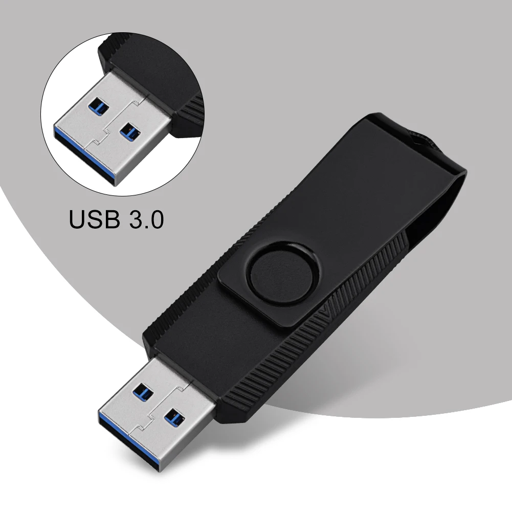 

TOPESELUSB 3.0 Flash Drive 16GB 32GB 64GB Read Speed Up To 100MB/s Swivel USB Thumb Drives 3.0 Jump Drive Zip Drive USB Stick