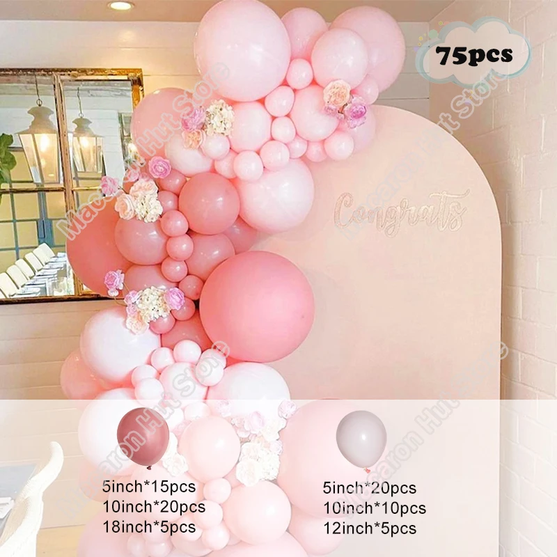 Doubled Macaron Pink Wedding Party Background Baby Shower Supplies Festival Decor Retro Pink Birthday Event Balloon Garland Kit
Doubled Macaron Pink Wedding Party Background Baby Shower Supplies Festival Decor Retro Pink Birthday Event Balloon Garland Kit