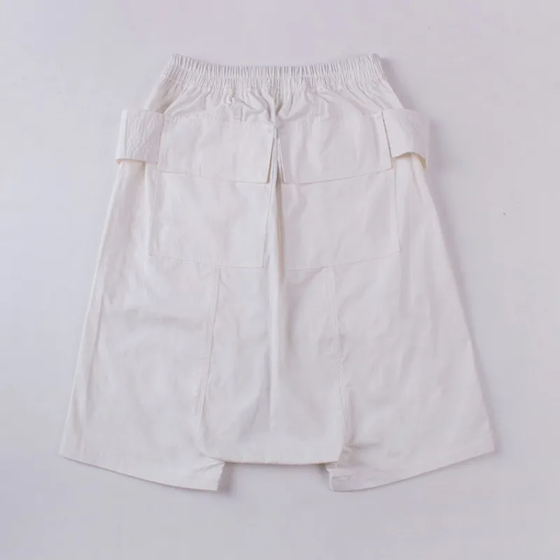 Hip Hop Loose Fit Lace Up Knee Length Trousers Mens Drop Crotch Cargo Shorts Casual Sweatpants Summer Beach Cotton Harem Shorts
Hip Hop Loose Fit Lace Up Knee Length Trousers Mens Drop Crotch Cargo Shorts Casual Sweatpants Summer Beach Cotton Harem Shorts