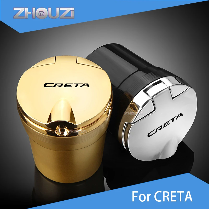 Car Ashtray With Led Lights Car Logo Cigarette Smoke Holder For Hyundai Creta ix25 i30 Tucson Sonata Solaris Accessories
Car Ashtray With Led Lights Car Logo Cigarette Smoke Holder For Hyundai Creta ix25 i30 Tucson Sonata Solaris Accessories