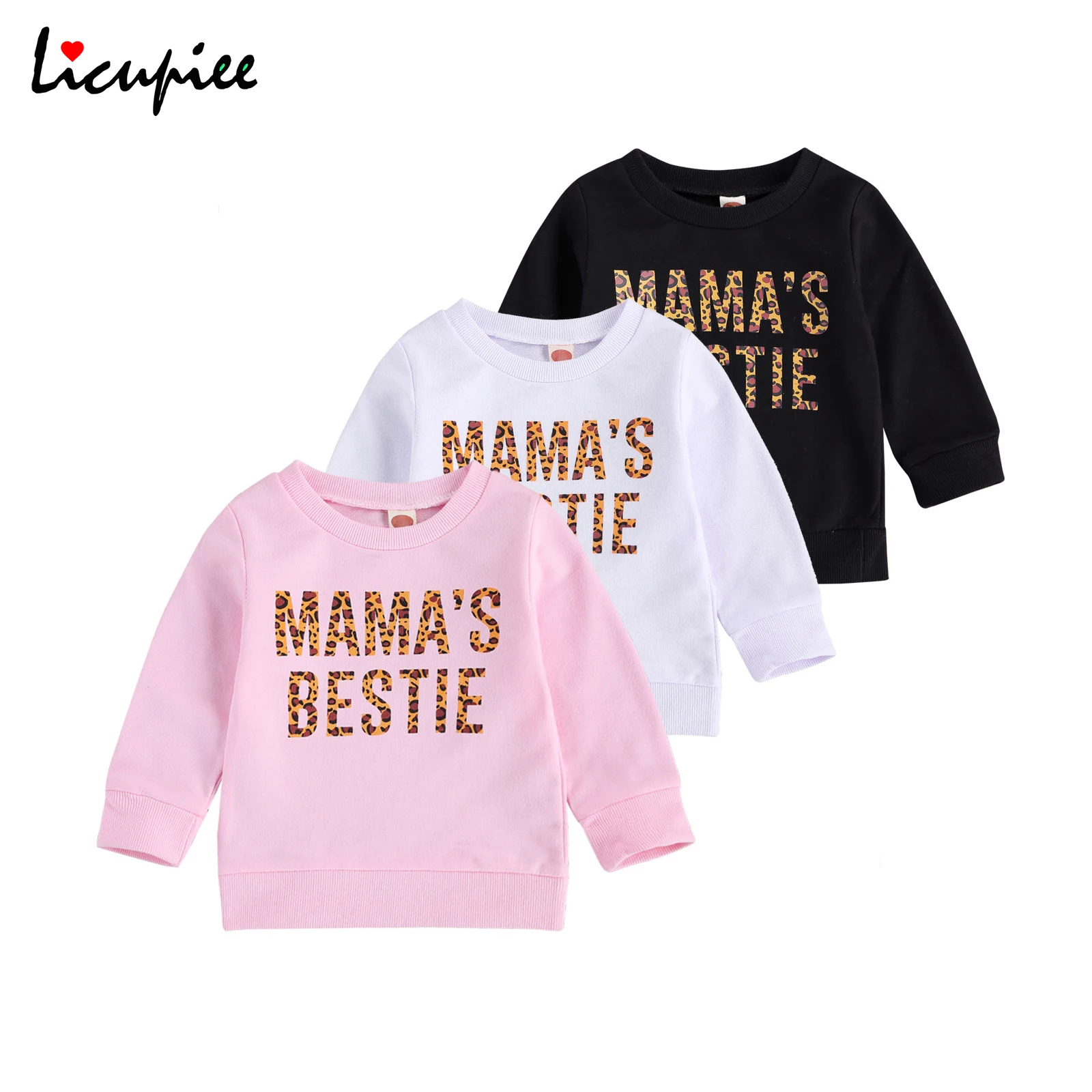 1-6 Years Kids Pullover Unisex Letter Print Round Neck Long Sleeve Blouse Spring Fall White/black/pink Children Sweater
1-6 Years Kids Pullover Unisex Letter Print Round Neck Long Sleeve Blouse Spring Fall White/black/pink Children Sweater
