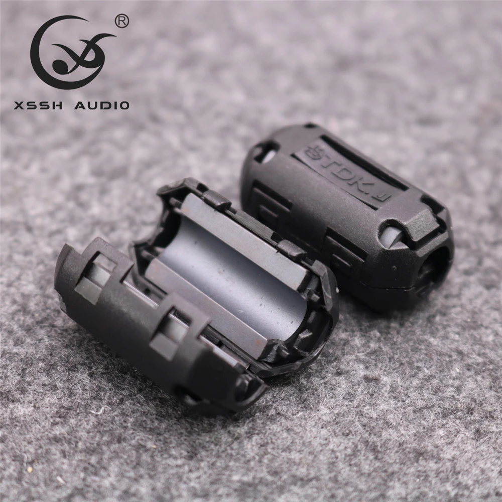 YIVO XSSH Audio 10pcs 5mm 7mm 9mm 11mm 13mm Magnetic Snap-on EMC Line Ferrite Core RF Filter RFI EMI Noise Suppressor Cable Clip
YIVO XSSH Audio 10pcs 5mm 7mm 9mm 11mm 13mm Magnetic Snap-on EMC Line Ferrite Core RF Filter RFI EMI Noise Suppressor Cable Clip