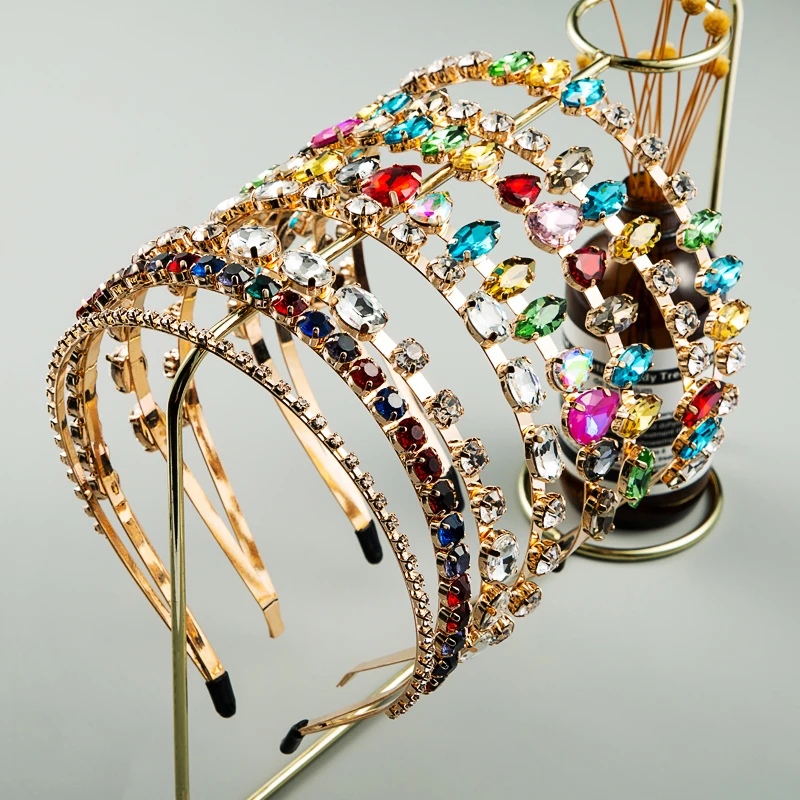 Personality 2 In 1 Super Immortal Polychromatic Crystal Metal Luxury Geometric Drill Hair Band Women's Party Hair Accessories
Personality 2 In 1 Super Immortal Polychromatic Crystal Metal Luxury Geometric Drill Hair Band Women's Party Hair Accessories