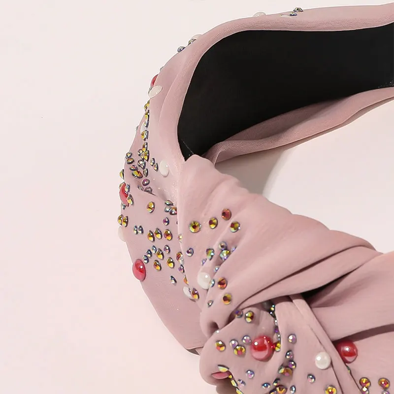 Vintage Crystal Wide Brimmed Hairband Cross Knot Turban Hair Hoop New Rhinestone Canvas Headband Bezel Women Hair Accessories
Vintage Crystal Wide Brimmed Hairband Cross Knot Turban Hair Hoop New Rhinestone Canvas Headband Bezel Women Hair Accessories