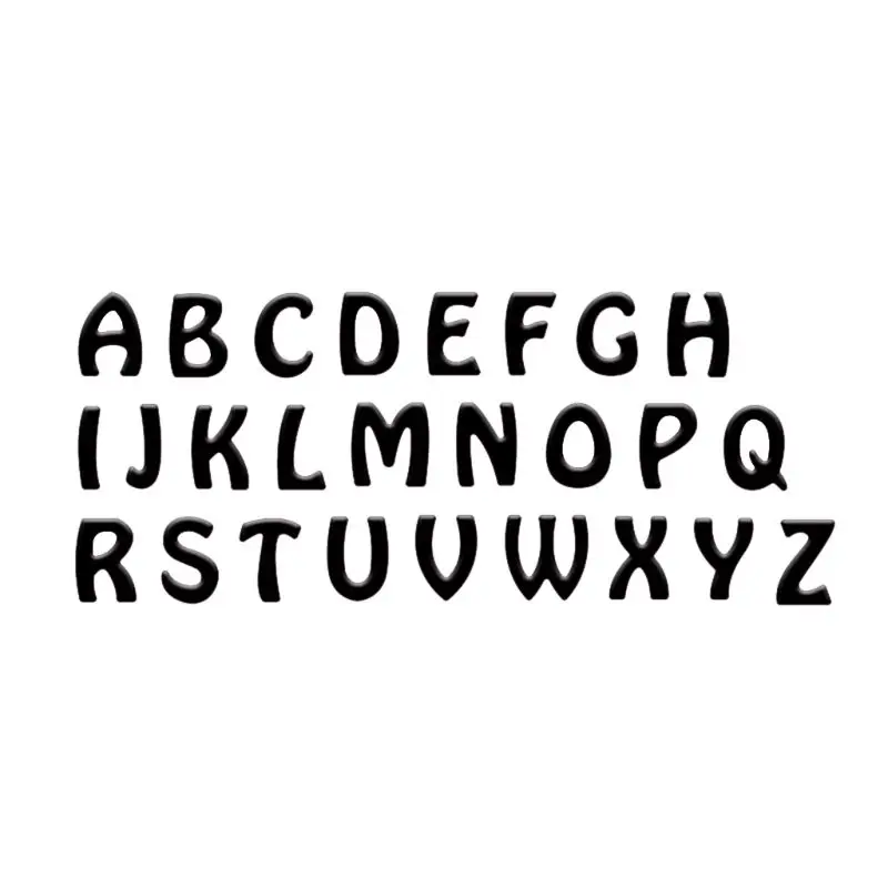 Carbon Steel Letter Capital Letters Cutting Die Embossing Stencil Template Mold DIY Paper Art Craft Scrapbook Bookmark
Carbon Steel Letter Capital Letters Cutting Die Embossing Stencil Template Mold DIY Paper Art Craft Scrapbook Bookmark