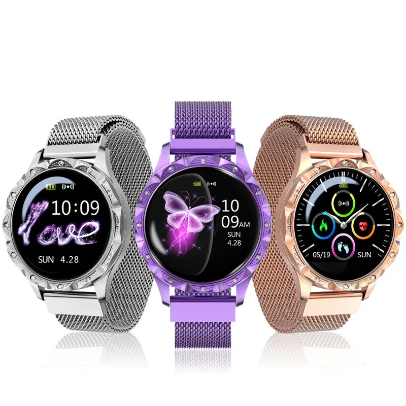 Smart Watch Physiological Period Reminder of Fashionable Women with Bluetooth Round Color Screen Sport IP67 Waterproof Watch
Smart Watch Physiological Period Reminder of Fashionable Women with Bluetooth Round Color Screen Sport IP67 Waterproof Watch