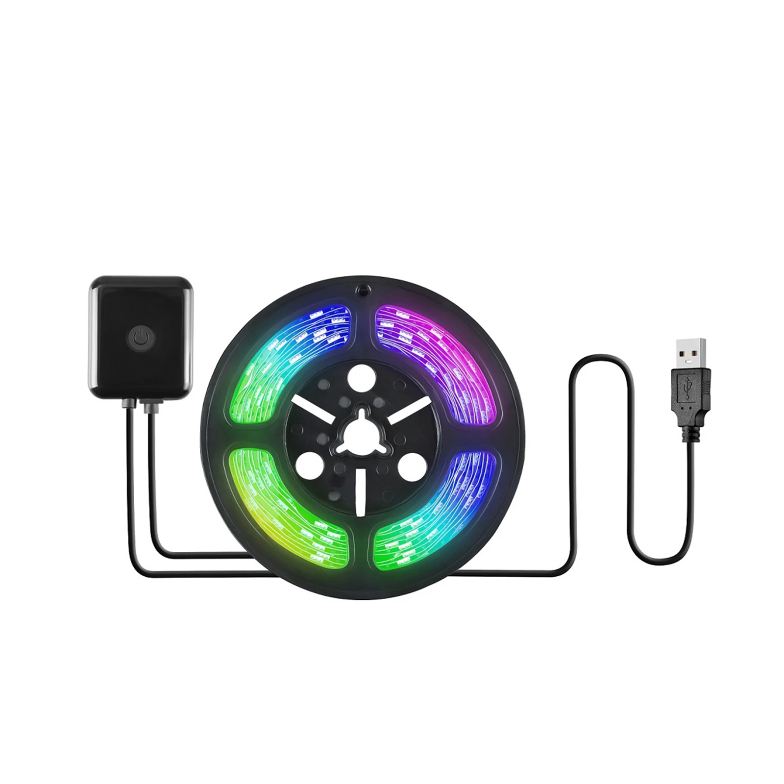 USB LED Strip Lights Dimmable Color Changing Multicolor Lighting for Home Kitchen Room Decoration LBE
USB LED Strip Lights Dimmable Color Changing Multicolor Lighting for Home Kitchen Room Decoration LBE