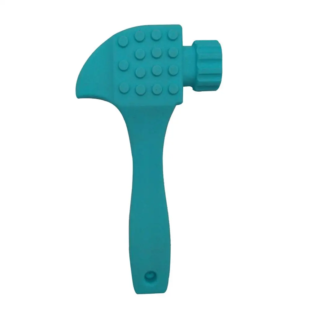 BPA Free Silicone Baby Teether Toys Teething Hammer And Spanner For Infants Sensory Exploration Soothe Babies Gums
BPA Free Silicone Baby Teether Toys Teething Hammer And Spanner For Infants Sensory Exploration Soothe Babies Gums