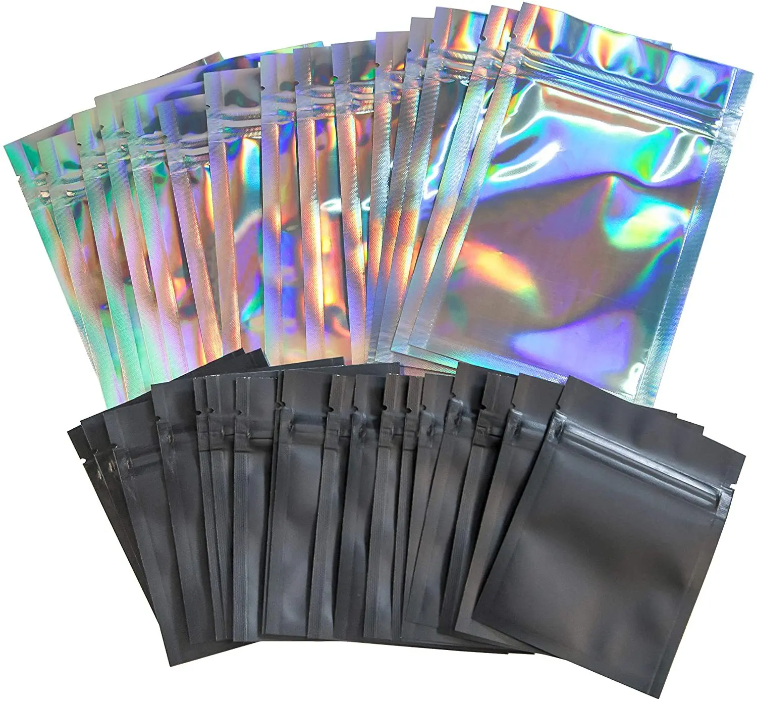 100Pcs ziplock Poly Bags Resealable Smell Proof Bags Two Size Matte Black Zip Lock Storage Bag Xmas Gift Packaging Flat Bag
100Pcs ziplock Poly Bags Resealable Smell Proof Bags Two Size Matte Black Zip Lock Storage Bag Xmas Gift Packaging Flat Bag