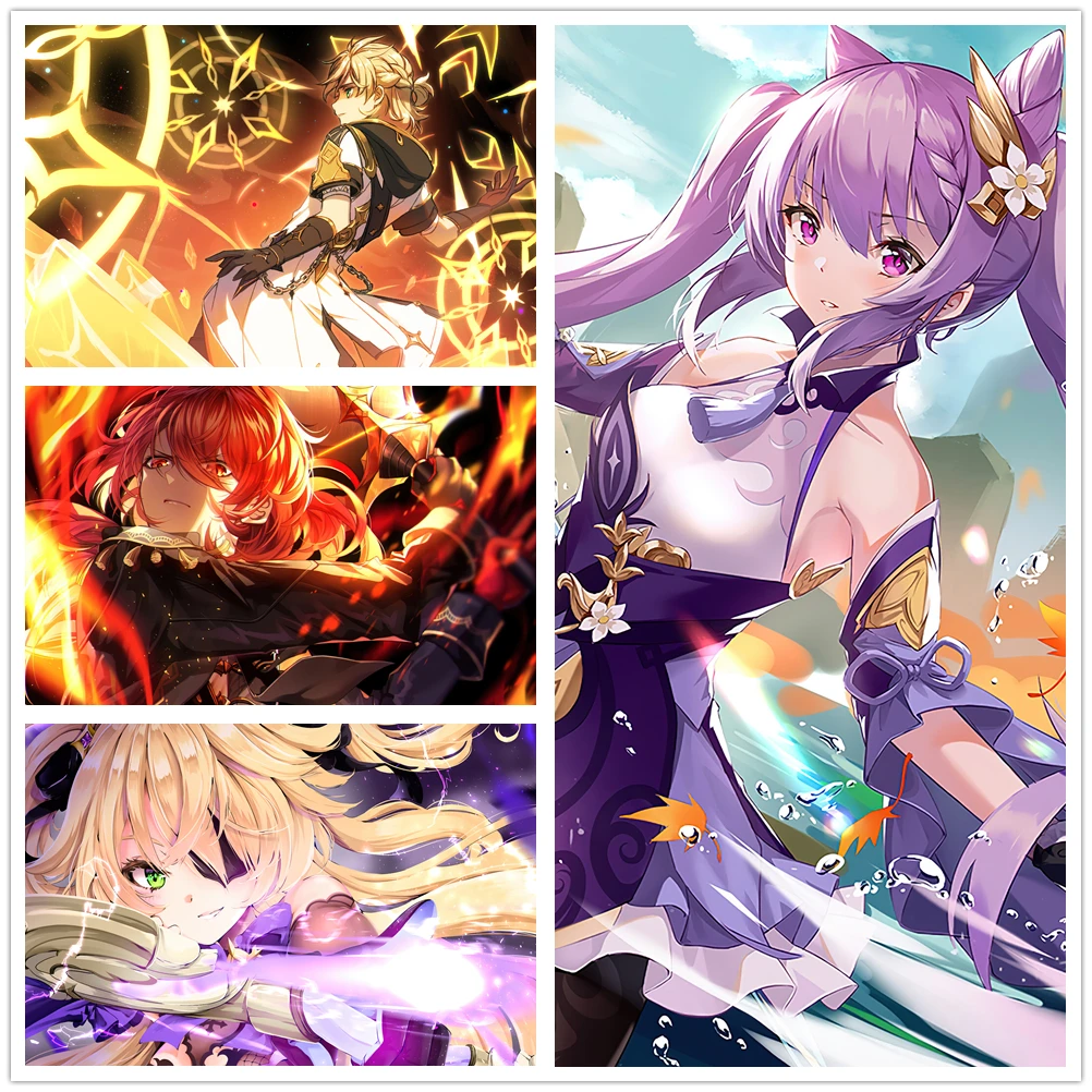 Genshin Impact Series Posters HD Poster Anime Girl Poster Sticker Home Decor Study Bedroom Bar Cafe Wall Painting & Calligraphy
Genshin Impact Series Posters HD Poster Anime Girl Poster Sticker Home Decor Study Bedroom Bar Cafe Wall Painting & Calligraphy