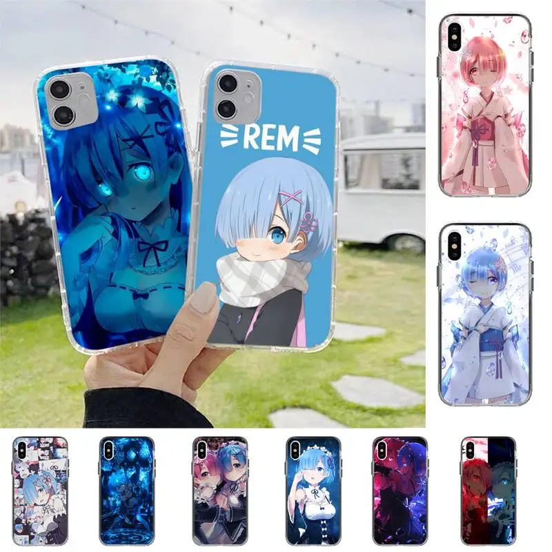 Anime Re ZERO Ram Rem In Phone Case For iPhone X XS MAX 6 6s 7 7plus 8 8Plus 5S SE 2020 XR 11 11pro max 
Anime Re ZERO Ram Rem In Phone Case For iPhone X XS MAX 6 6s 7 7plus 8 8Plus 5S SE 2020 XR 11 11pro max