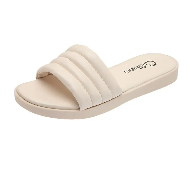 Beach Shoes House Slippers Platform Slides Slipers Women Loafers Low Sabot Flat Summer 2021 Rubber PU Rome Basic Shoes Ladies' S 
Beach Shoes House Slippers Platform Slides Slipers Women Loafers Low Sabot Flat Summer 2021 Rubber PU Rome Basic Shoes Ladies' S