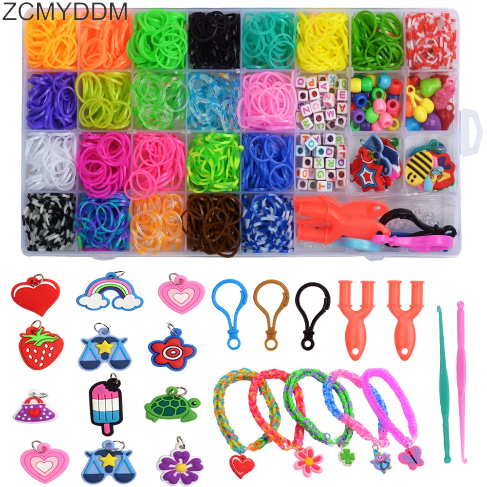 ZCMYDDM 1500PCS Rainbow Rubber Bands Set Bracelet Silicone Elastic Bands Weave Loom Bands Toy Tool Rainbow Woven Bracelet
ZCMYDDM 1500PCS Rainbow Rubber Bands Set Bracelet Silicone Elastic Bands Weave Loom Bands Toy Tool Rainbow Woven Bracelet