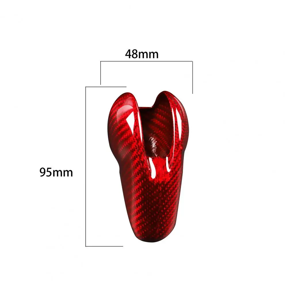 Gear Shift Knob Trim Compact Anti-scratch Red Car Modified Interior Carbon Fiber Knob Cover for Porsche Macan
Gear Shift Knob Trim Compact Anti-scratch Red Car Modified Interior Carbon Fiber Knob Cover for Porsche Macan
