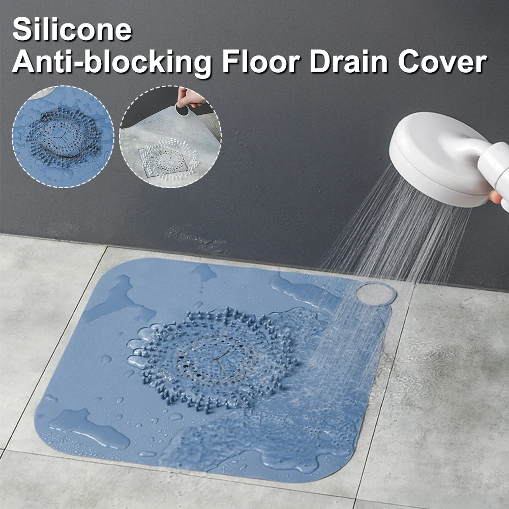 Silicone Sink Drain Strainer Durable Anti-Clogging Sink Filter Hair Catcher Floor Drain Cover Kitchen Bathroom Accessories
Silicone Sink Drain Strainer Durable Anti-Clogging Sink Filter Hair Catcher Floor Drain Cover Kitchen Bathroom Accessories