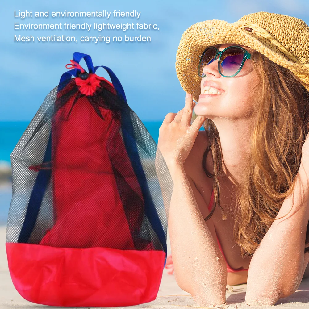 Kids Beach Bag Beach Mesh Toys Storage Bag Sand Shovel Tool Net Outdoor Backpacks Beach Sand toys Storage Mesh Bag
Kids Beach Bag Beach Mesh Toys Storage Bag Sand Shovel Tool Net Outdoor Backpacks Beach Sand toys Storage Mesh Bag
