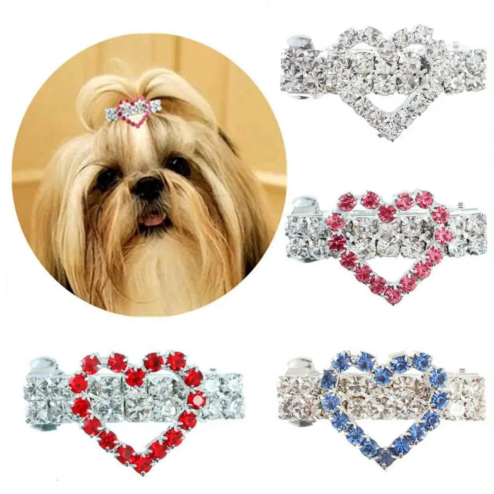 Pretty Long-lasting Glitter Novelty Dogs Rhinestone Hair Clips Photography Props Pet Hair Clips Puppy Hair Clips 
Pretty Long-lasting Glitter Novelty Dogs Rhinestone Hair Clips Photography Props Pet Hair Clips Puppy Hair Clips