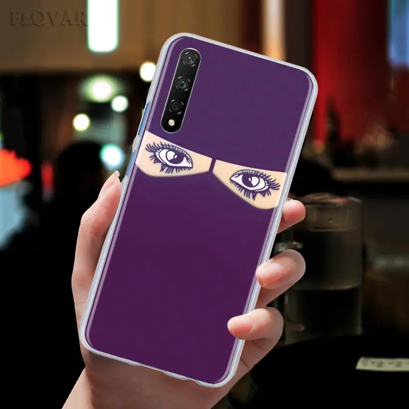 Luxury Hijab Girl Muslim Islamic Gril Eyes Case for Huawei Y5 Y6 Y7 Y9 Prime 2019 Y5p Y6p Y8s Y8p Honor 8X 9X 8A 9A 9S 9C Cover
Luxury Hijab Girl Muslim Islamic Gril Eyes Case for Huawei Y5 Y6 Y7 Y9 Prime 2019 Y5p Y6p Y8s Y8p Honor 8X 9X 8A 9A 9S 9C Cover