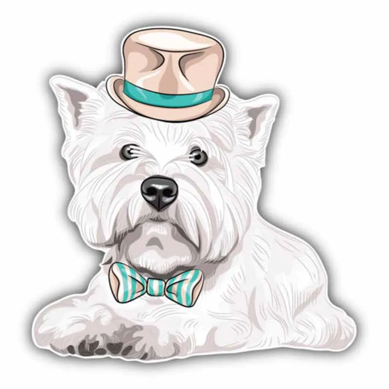 Интересная Автомобильная наклейка West Highland White Terrier Dog, аксессуары для стайлинга автомобиля, Виниловая наклейка на окно автомобиля, ПВХ 11 см * ...
Интересная Автомобильная наклейка West Highland White Terrier Dog, аксессуары для стайлинга автомобиля, Виниловая наклейка на окно автомобиля, ПВХ 11 см * ...