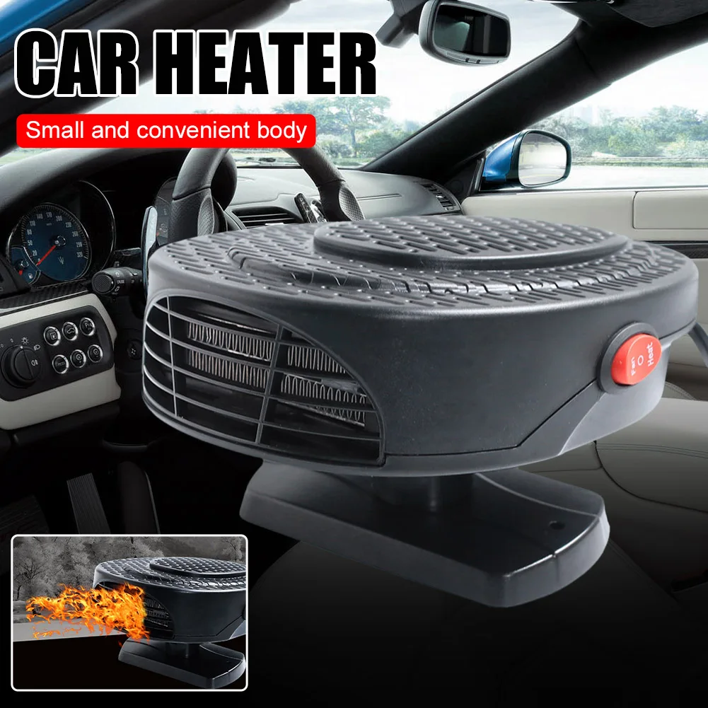 150W Car Heater 12V/24V Universal Electric Heating Fan 2Mode Windshield Defrosting Defogging 360 Degree Rotating Car Accessories
150W Car Heater 12V/24V Universal Electric Heating Fan 2Mode Windshield Defrosting Defogging 360 Degree Rotating Car Accessories