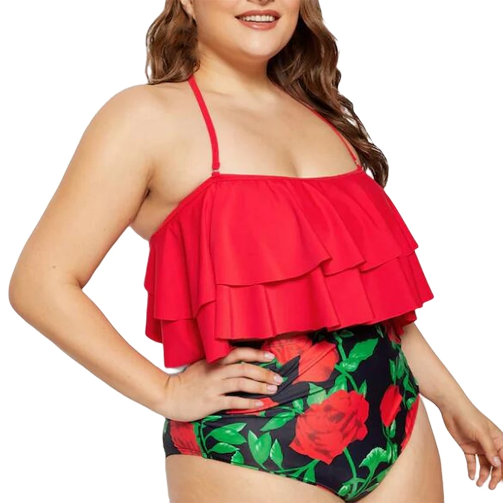 Plus Size Swimsuit for Women High Waisted Bikini Sets Tank Top Beachsuit Two Pieces Swimwear Female Beach Bathing WearSuits
Plus Size Swimsuit for Women High Waisted Bikini Sets Tank Top Beachsuit Two Pieces Swimwear Female Beach Bathing WearSuits