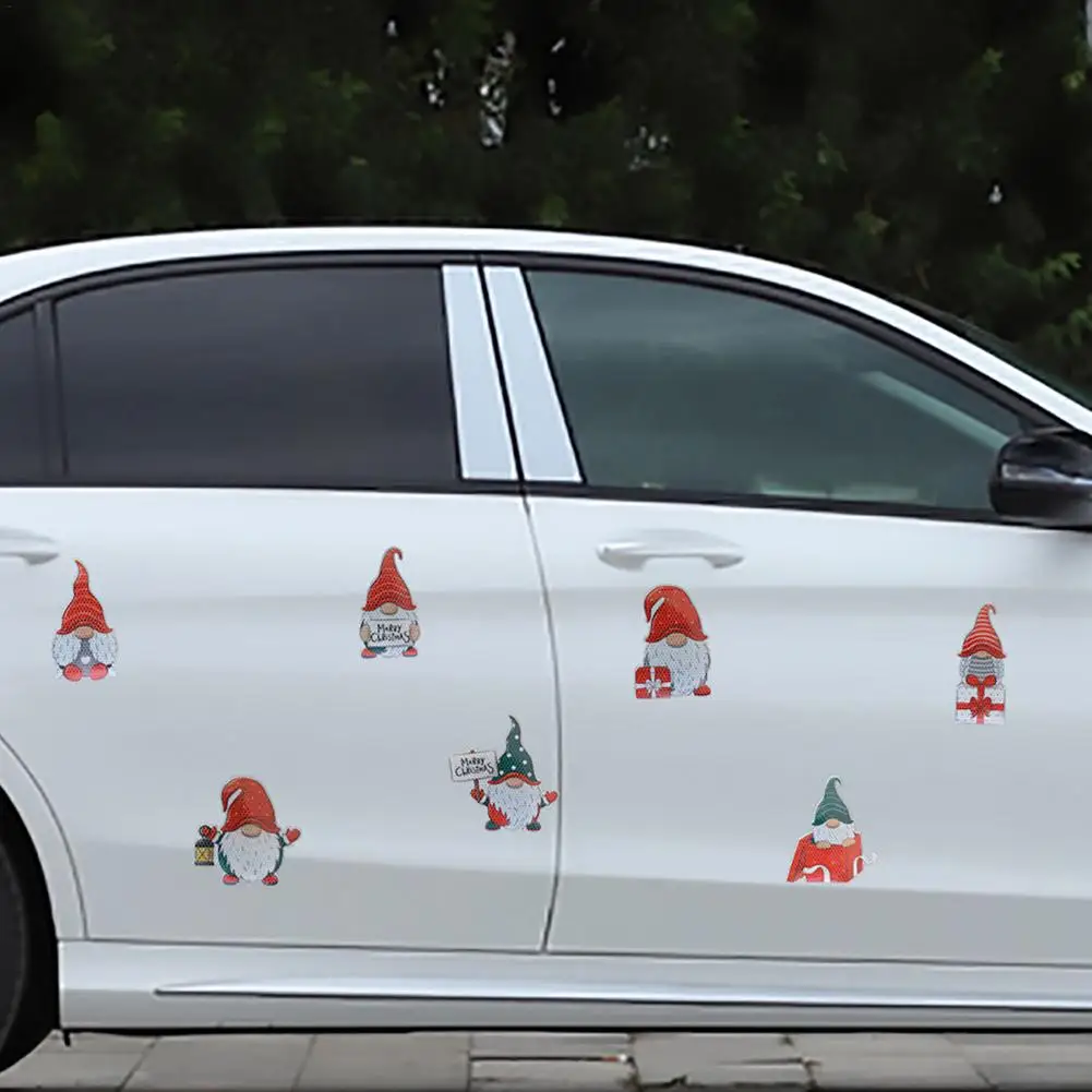 7Pcs Car Stickers Christmas Theme Decor For Side Doors Bumper Home Refrigerator Magnets Decals Santa Elk Small Dwarf Sticker
7Pcs Car Stickers Christmas Theme Decor For Side Doors Bumper Home Refrigerator Magnets Decals Santa Elk Small Dwarf Sticker