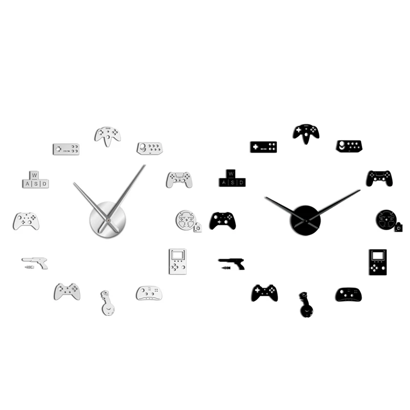 Game Controller Video Diy Giant Wall Clock Game Joysticks Stickers Gamer Wall Art Video Gaming Signs Boy Bedroom Game Room Decor
Game Controller Video Diy Giant Wall Clock Game Joysticks Stickers Gamer Wall Art Video Gaming Signs Boy Bedroom Game Room Decor