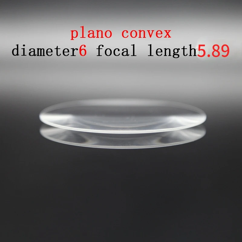 Diameter 6mm Focal Length5.89mm Plano-convex Lens Magnifying Optical Glass Lens Prism Processing Plant
Diameter 6mm Focal Length5.89mm Plano-convex Lens Magnifying Optical Glass Lens Prism Processing Plant