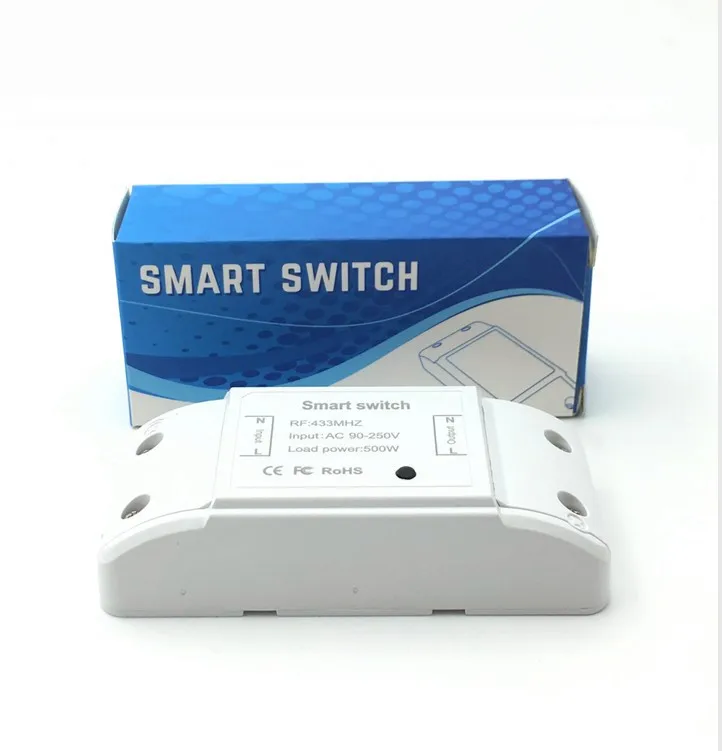 Wi-Fi Smart Light Switch Universal Breaker Timer Smart Life APP Wireless Remote Control Works With Home Inteligente
Wi-Fi Smart Light Switch Universal Breaker Timer Smart Life APP Wireless Remote Control Works With Home Inteligente