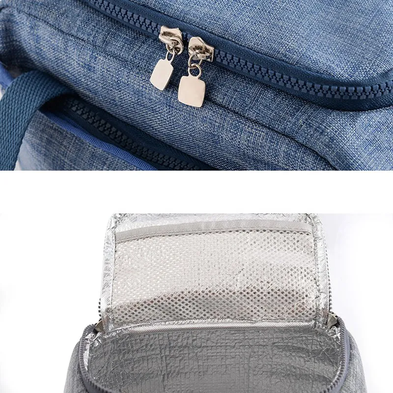 1pc Portable Bento Bag Insulation Bento Box Lunch Bag Handbag Cold Bag Multi Pocket Bag Dinner Container School Food Storage Bag
1pc Portable Bento Bag Insulation Bento Box Lunch Bag Handbag Cold Bag Multi Pocket Bag Dinner Container School Food Storage Bag