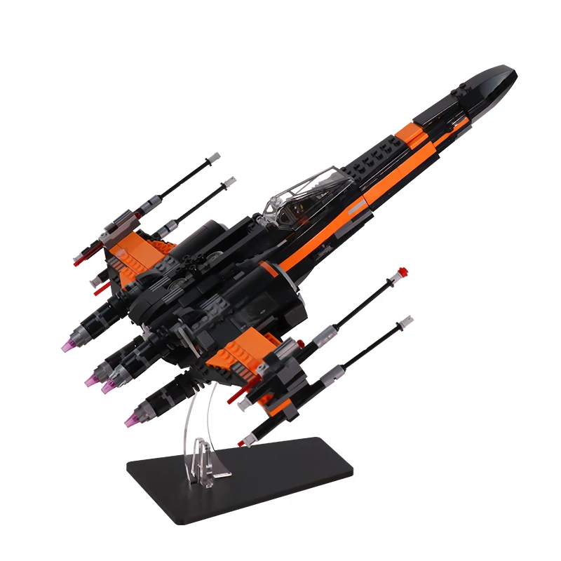 Acrylic Display Stand for Moc 75301 75102 wing series flighter model ,DIY Decoration For Children's Toy,Kids Gifts(No model)
Acrylic Display Stand for Moc 75301 75102 wing series flighter model ,DIY Decoration For Children's Toy,Kids Gifts(No model)