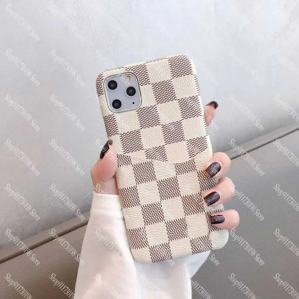 Luxury Designer Phone Case for iPhone 12 Pro Max 12 Mini 11 11promax X Xs Xr 8 7 Plus High Quality With Card Skin Cover Cases
Luxury Designer Phone Case for iPhone 12 Pro Max 12 Mini 11 11promax X Xs Xr 8 7 Plus High Quality With Card Skin Cover Cases