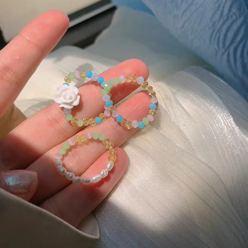 2021 Flower Bobemia Rings Summer Colorful Beads Ring for Women Kids BOHO Beach Jewelry Gifts Fashion Adjustable Rings
2021 Flower Bobemia Rings Summer Colorful Beads Ring for Women Kids BOHO Beach Jewelry Gifts Fashion Adjustable Rings